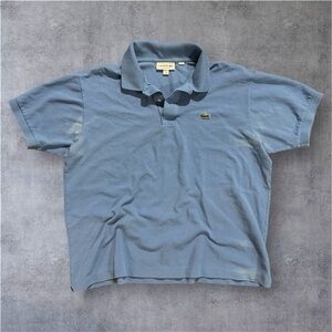 Lacoste Men's Light Blue Polo Shirt